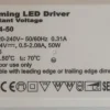 AcTEC LED trafo 50W 24V DC - Dimbar