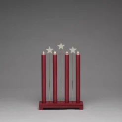 Adventsstake med stjerner