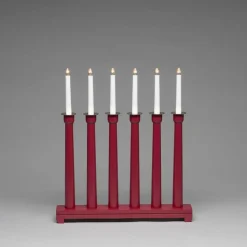 Adventstake 6 armet metall