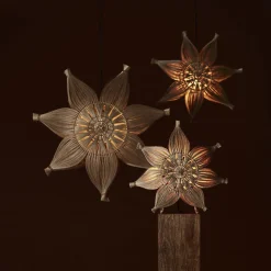 Agnes adventsstjerne 78 cm - Natur - B-vare