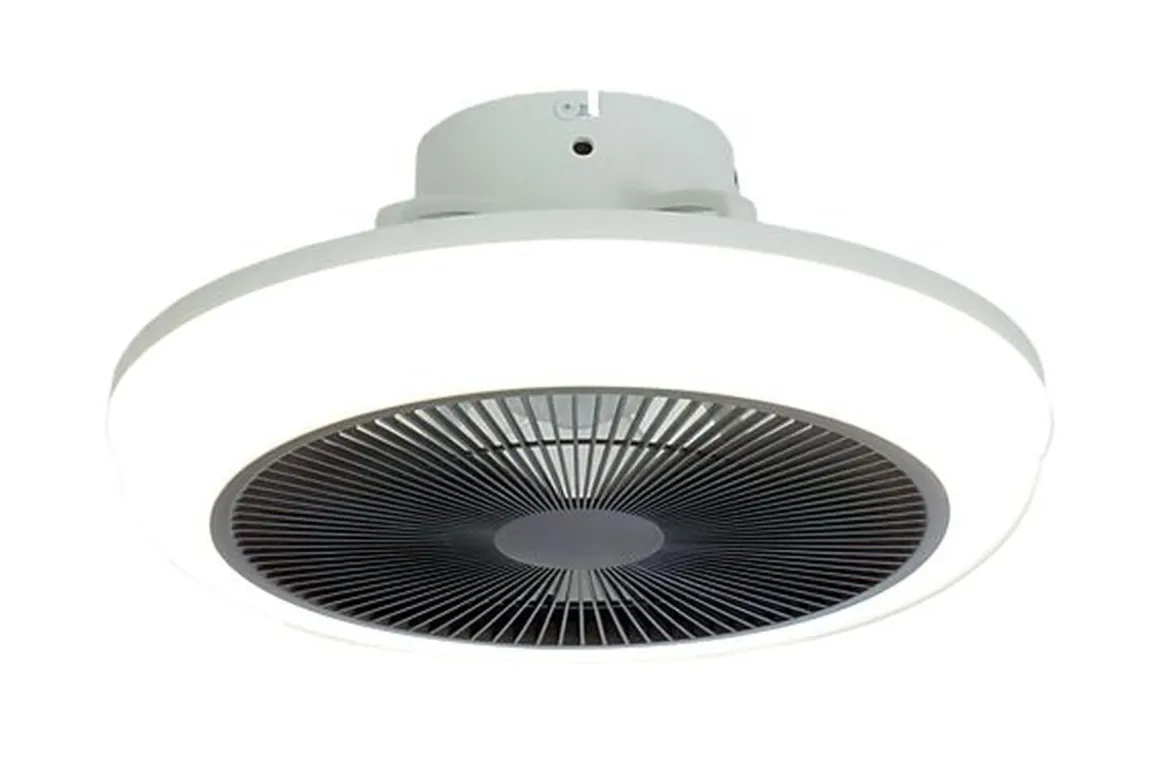 Air taklampe med vifte 25W 2700-6500 Kelvin
