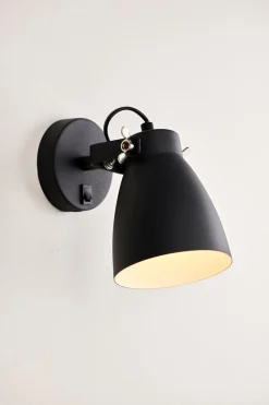 Ali vegglampe - Svart