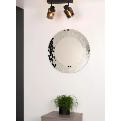 Alion Taklampe 2 - Røykfarget/Svart