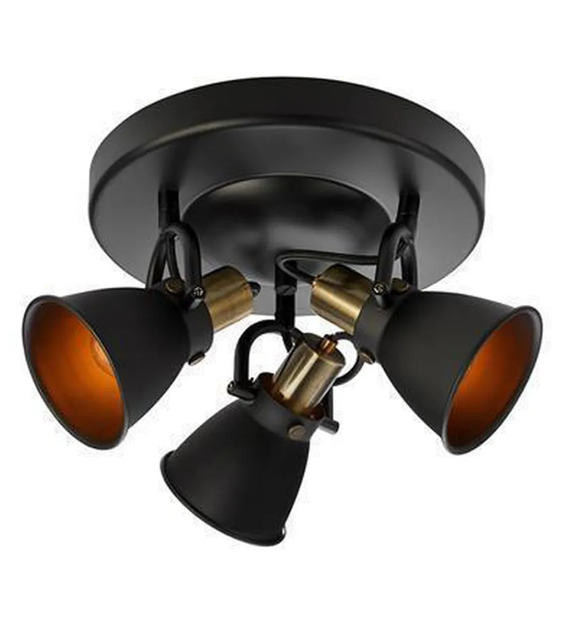 Alton taklampe - Svart - Svart