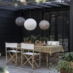 Alva utendørs lampeskjerm 30 cm - Offwhite