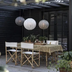 Alva utendørs lampeskjerm 40 cm - Beige