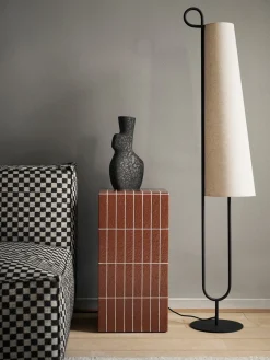 Ancora gulvlampe - Svart/Natural