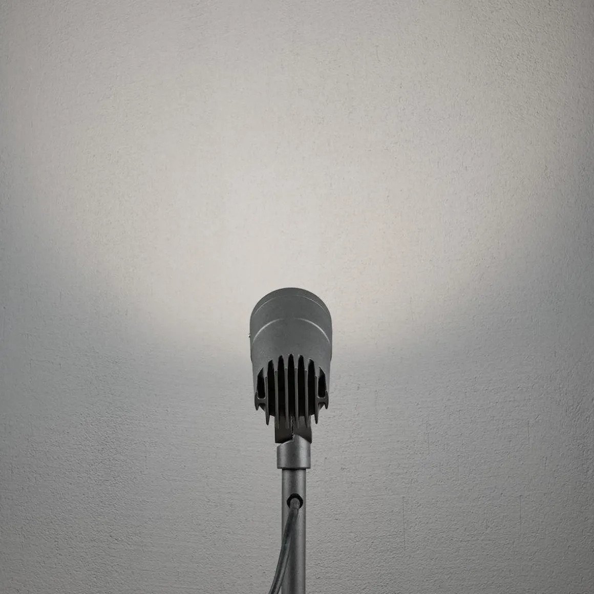 Andria uplight spyd high power 9W IP54 - Antrasitt grå