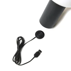 Antibes oppladbar bordlampe 2700/3000/4000K og RGB IP54 Dimbar - Antrasitt grå