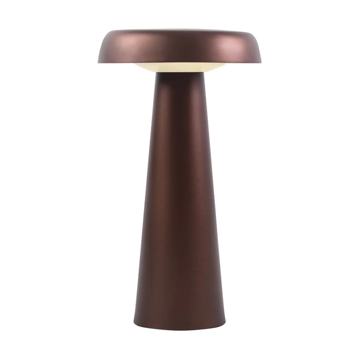 Arcello Bordlampe oppladbar inne og utendørsbruk IP54 - Brun messingfarge