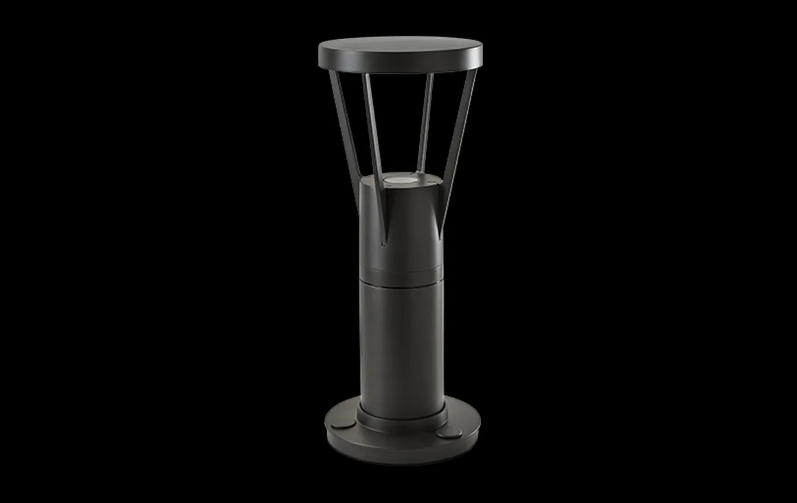 Arco Air utendørs pullert 40 cm 6W Dimbar - Grafitt