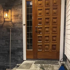 Arendal vegglampe utendørs ned IP44 - Svart