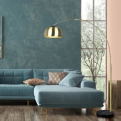 Argentina gulvlampe - Messing