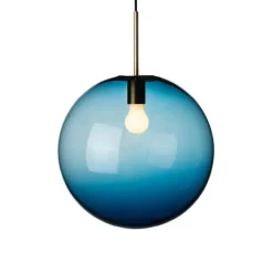 Arkivlampe 4014 40 cm - Blå - Messing