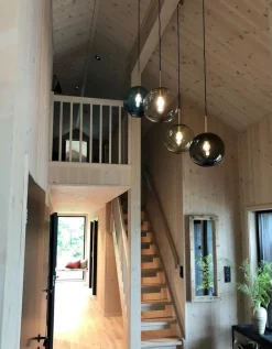 Arkivlampe 4014 40 cm - Blå - Messing