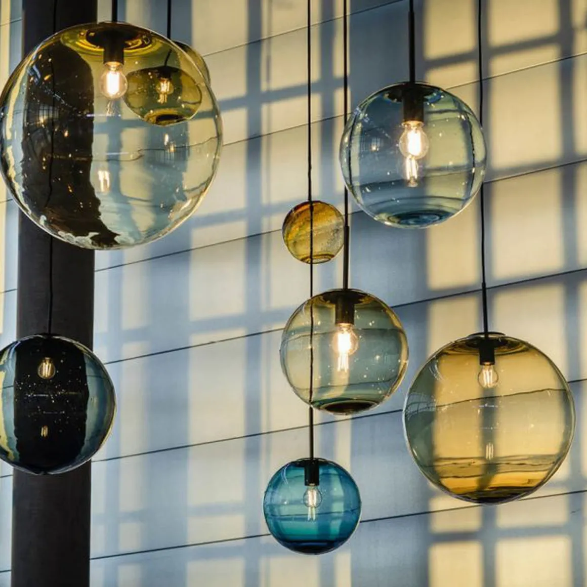 Arkivlampe 4014 40 cm - Blå - Stål