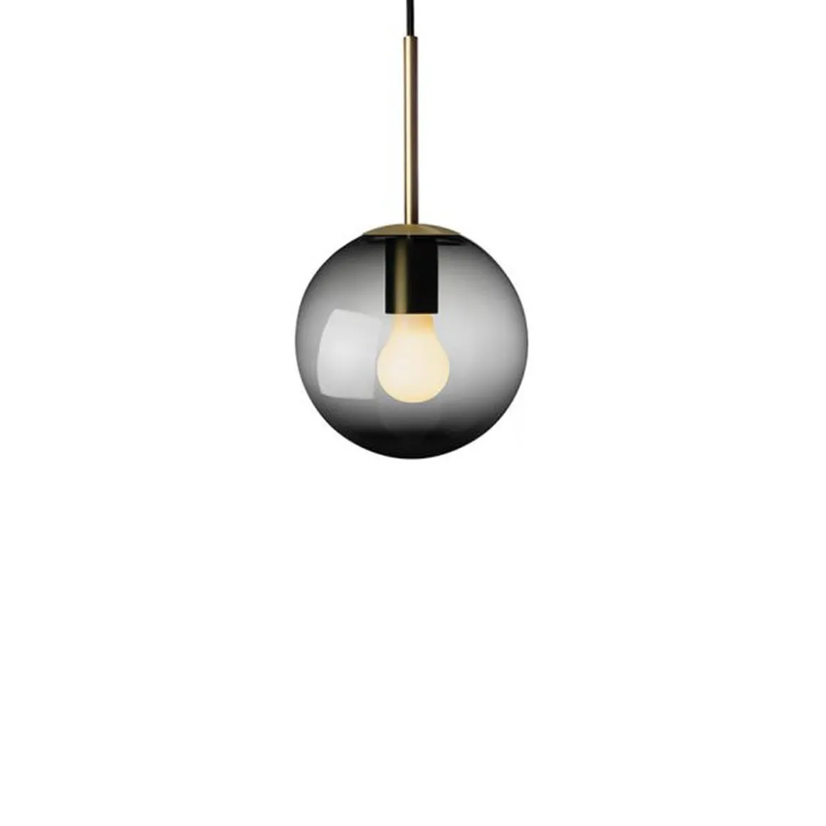 Arkivlampe 4014 16 cm - Grå - Messing