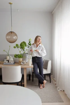 Arkivlampe 4014 40 cm - Kakao - Messing