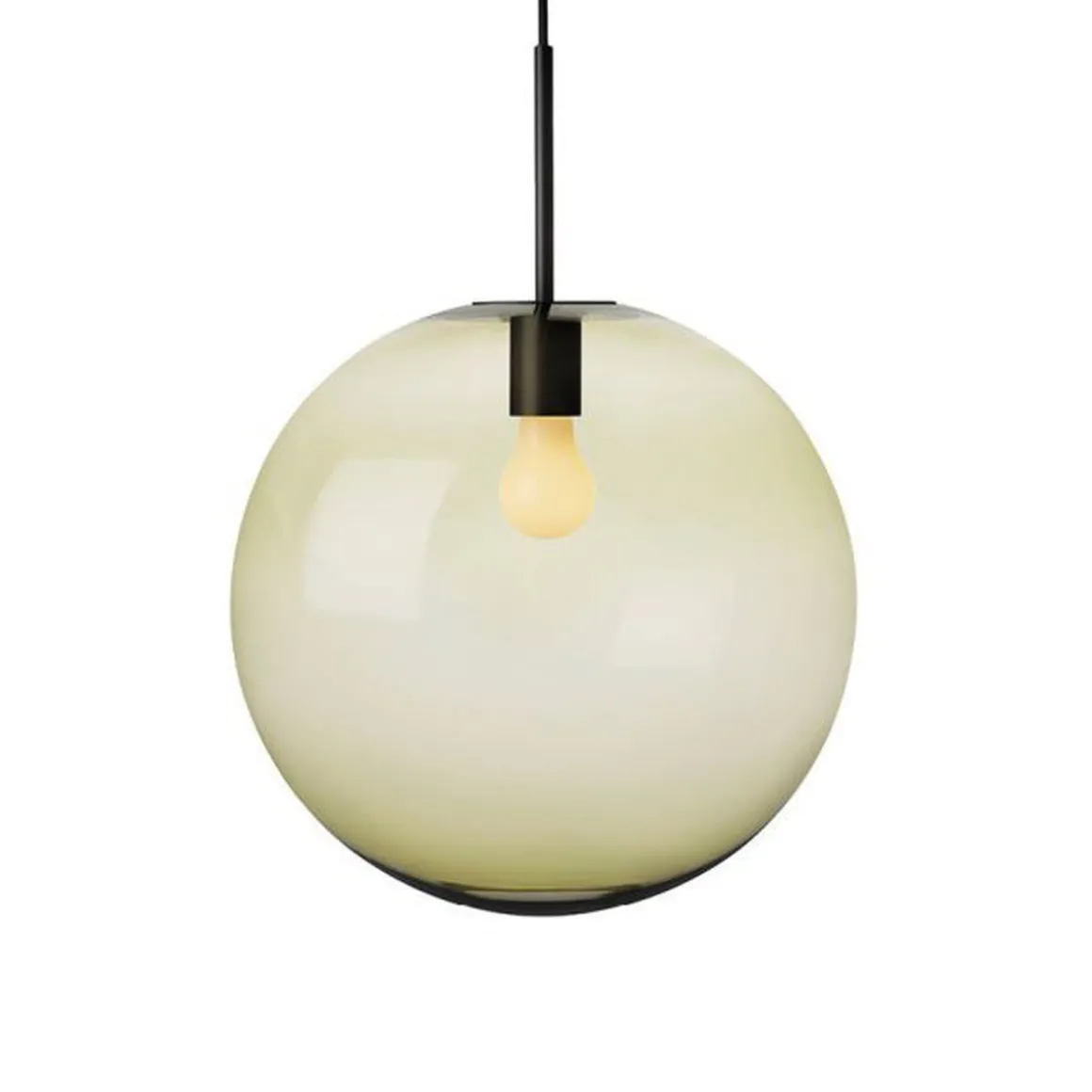 Arkivlampe 4014 40 cm - Oliven - Sort