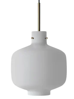 Arkivlampe 4180 - Large - Hvit Matt - Messing