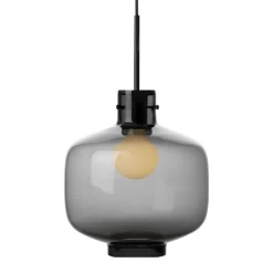 Arkivlampe 4180 - Large - Røykfarget - Matt Sort