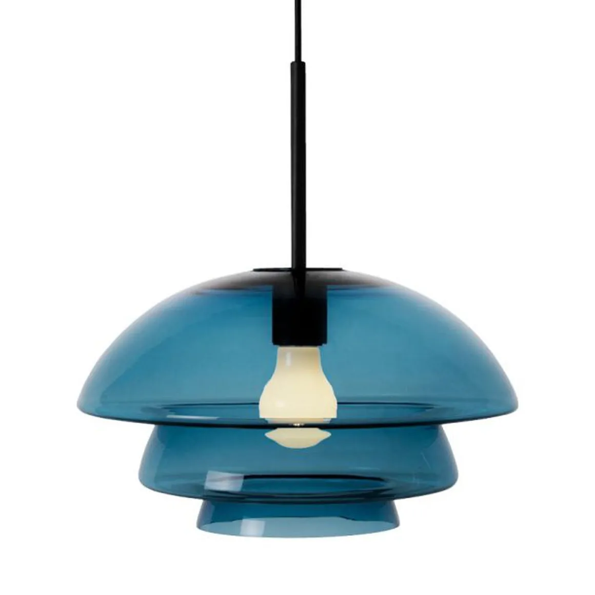 Arkivlampe 4006 Large - Blå - Matt Sort