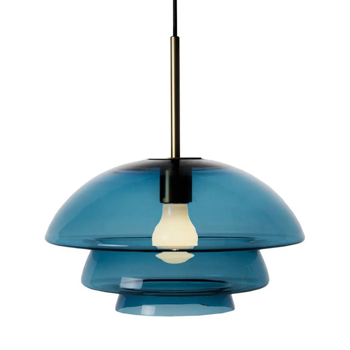 Arkivlampe 4006 Large - Blå - Matt Messing