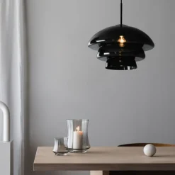 Arkivlampe 4006 Large - Grå - Matt Sort