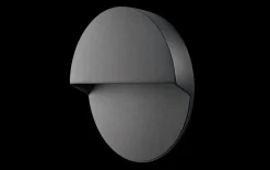 Arlon round vegglampe utendørs 10W 3000 Kelvin IK10 IP65 - Dimbar