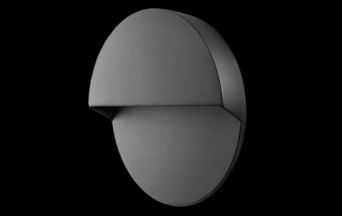 Arlon round vegglampe utendørs 10W 2700 Kelvin IK10 IP65 - Dimbar