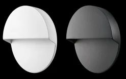 Arlon round vegglampe utendørs 10W 2700 Kelvin IK10 IP65 - Dimbar