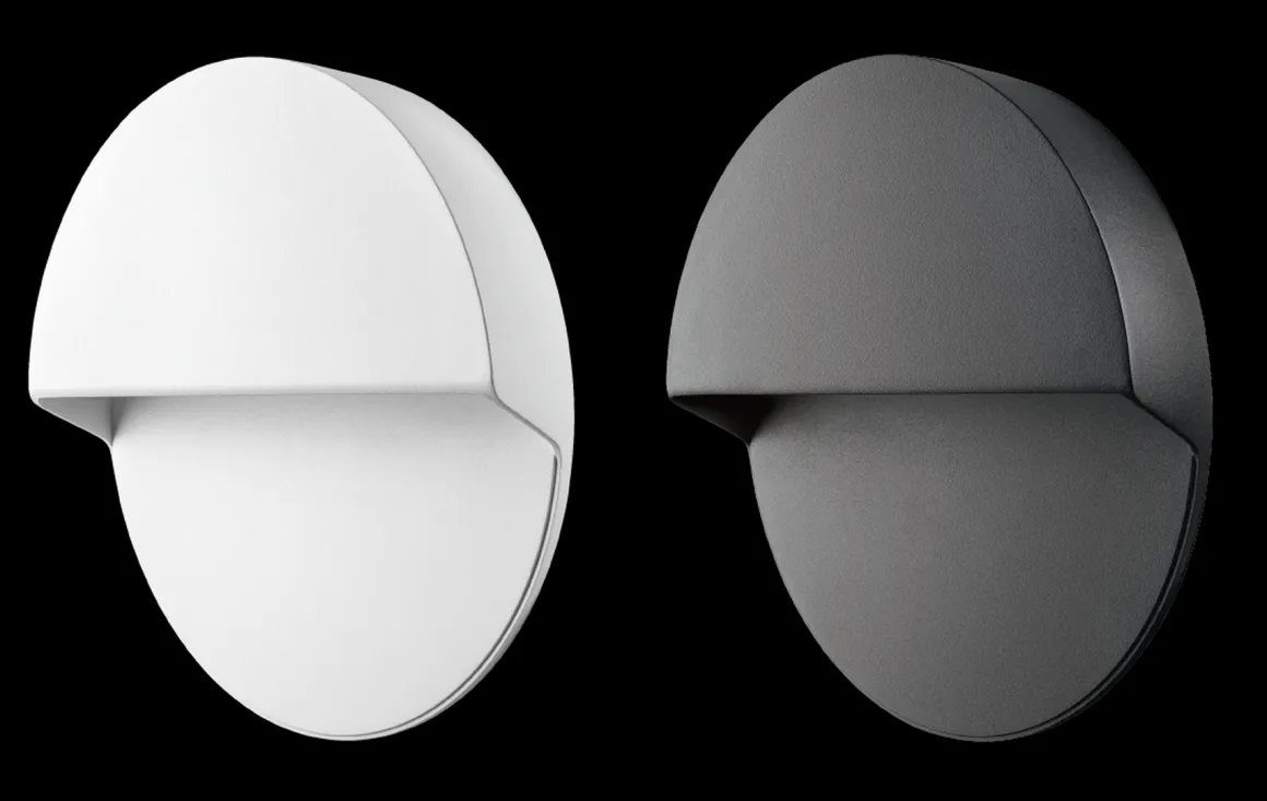 Arlon round vegglampe utendørs 10W 2700 Kelvin IK10 IP65 - Dimbar