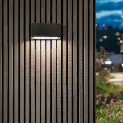 Arlon vegglampe utendørs 10W 2700 Kelvin IK10 IP65 - Dimbar