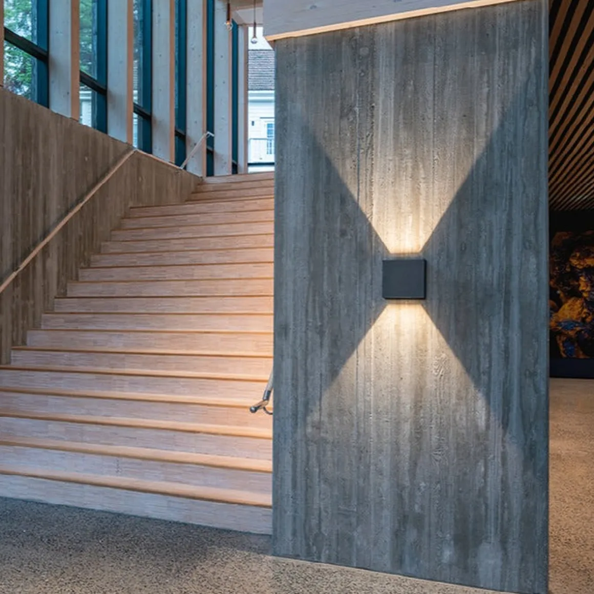 Artes Midi vegglampe opp/ned utendørs 32W 3000K Dimbar