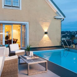 Artes Midi vegglampe opp/ned utendørs 32W 3000K Dimbar