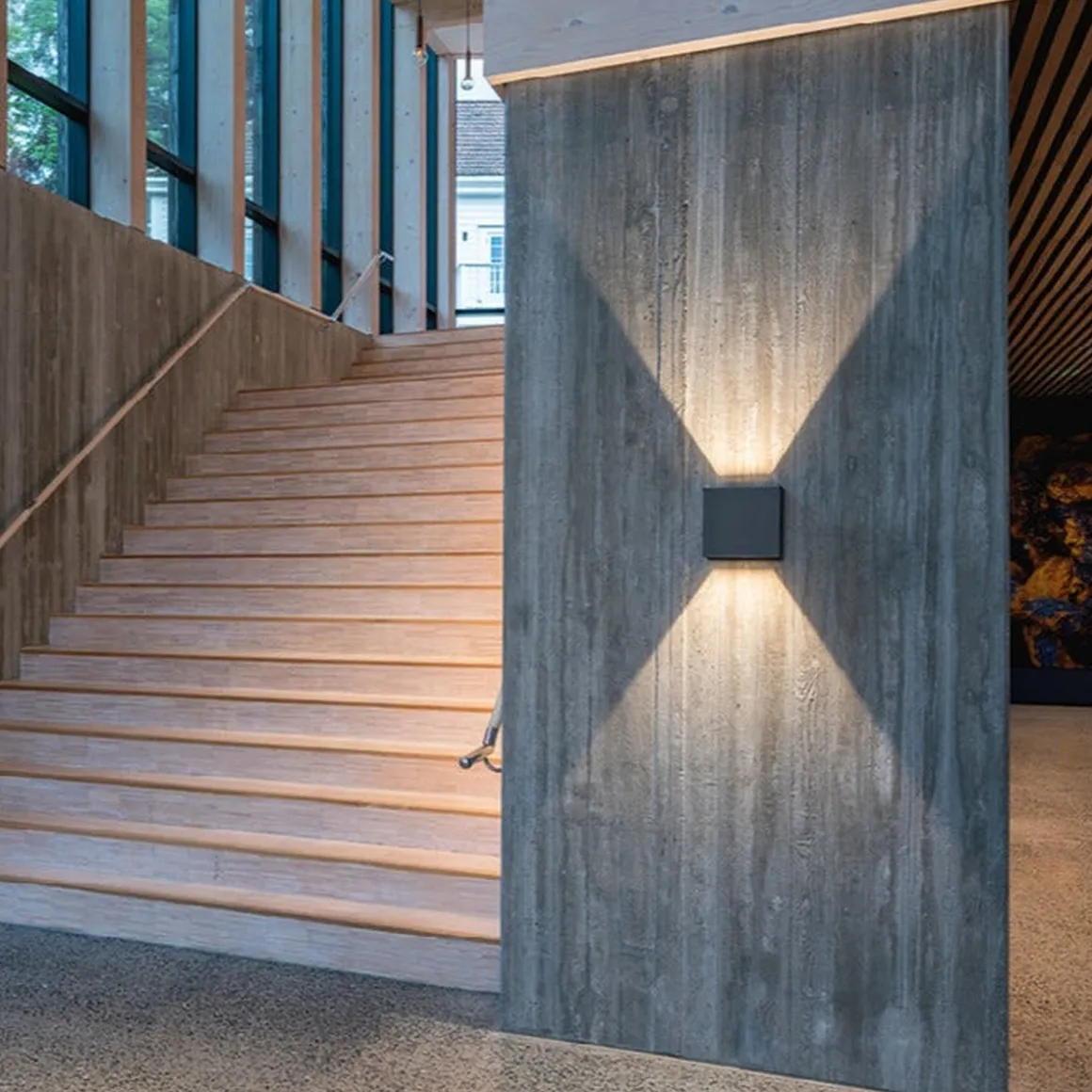 Artes Midi vegglampe opp/ned utendørs 32W 3000K Dimbar