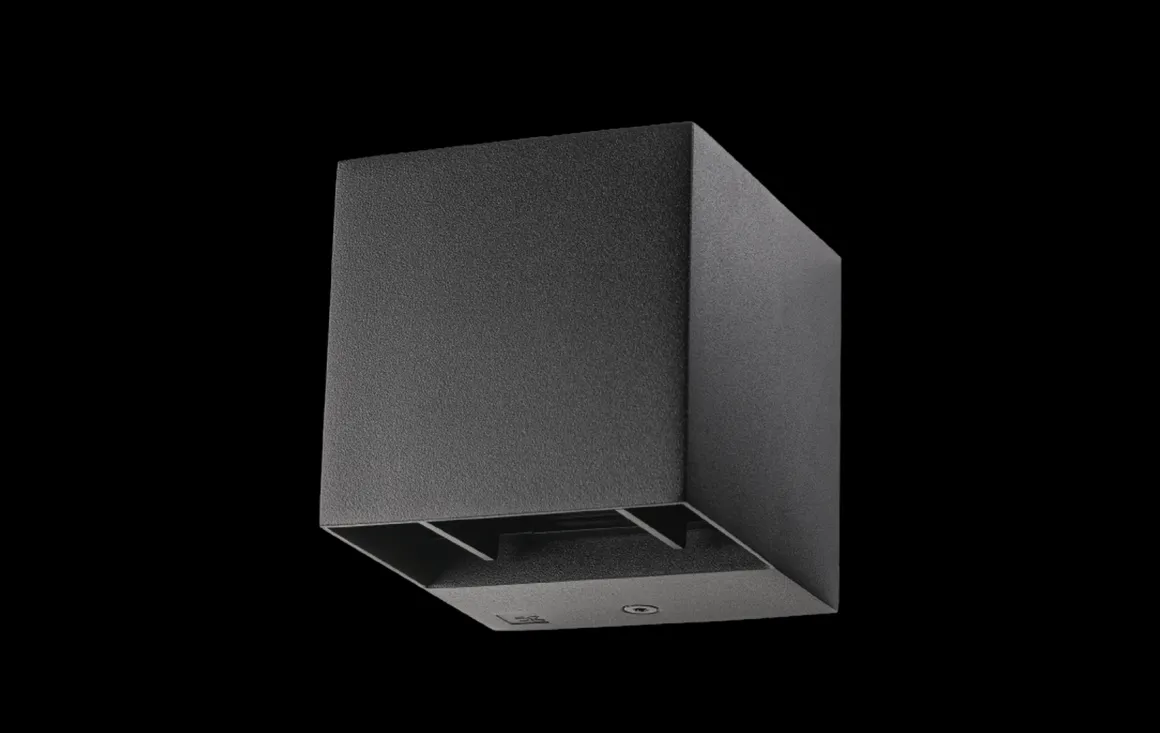 Artes Mini 8W vegglampe opp/ned lys IP44 3000 Kelvin - Dimbar