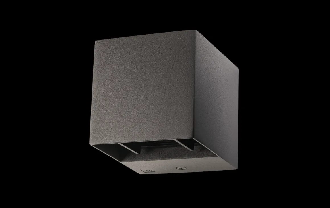 Artes Mini 8W vegglampe opp/ned lys IP44 3000 Kelvin - Dimbar