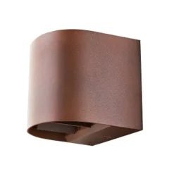 Artes round vegglampe opp/ned utendørs IP65 8W 2700K Dimbar