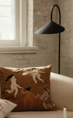 Arum gulvlampe - svart