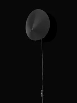 Arum vegglampe sconce - svart