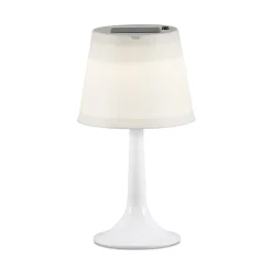 Assisi bordlampe solcelle - Hvit