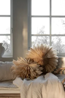 Athena Julestjerne 50 cm Beige