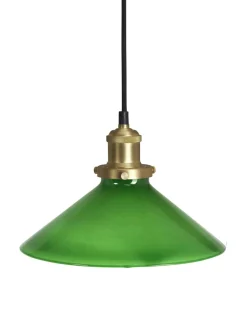 August Takpendel 25 - Messing/Grønn