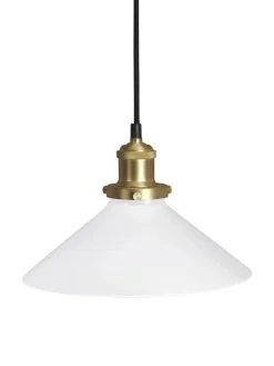 August Takpendel 25 - Messing/Hvit