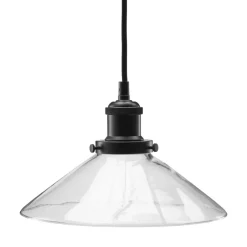 August Takpendel 25 - Svart/Klar