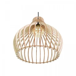 Aurora rondel spile takpendel 3 lys - Natur