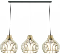 Aurora spile takpendel 3 lys - Natur