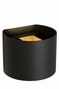 Axi round vegglampe opp/ned baderom IP54 6 watt 2700 Kelvin - Svart