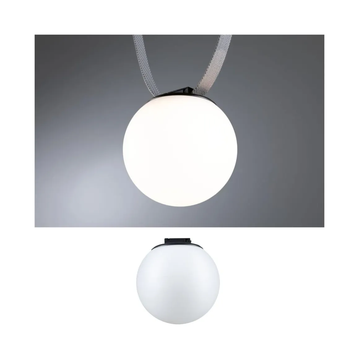 Ball lampeskjerm til ULine belte system 8W 3000 Kelvin